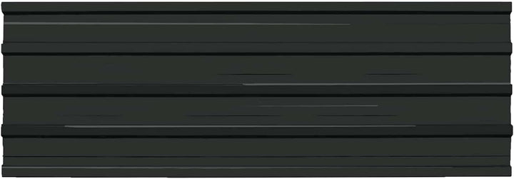 vidaXL Dachpaneel 12 pcs Anthrazit 129 x 45 cm Verzinkter Stahl, Modernes, langlebiges, rechteckiges