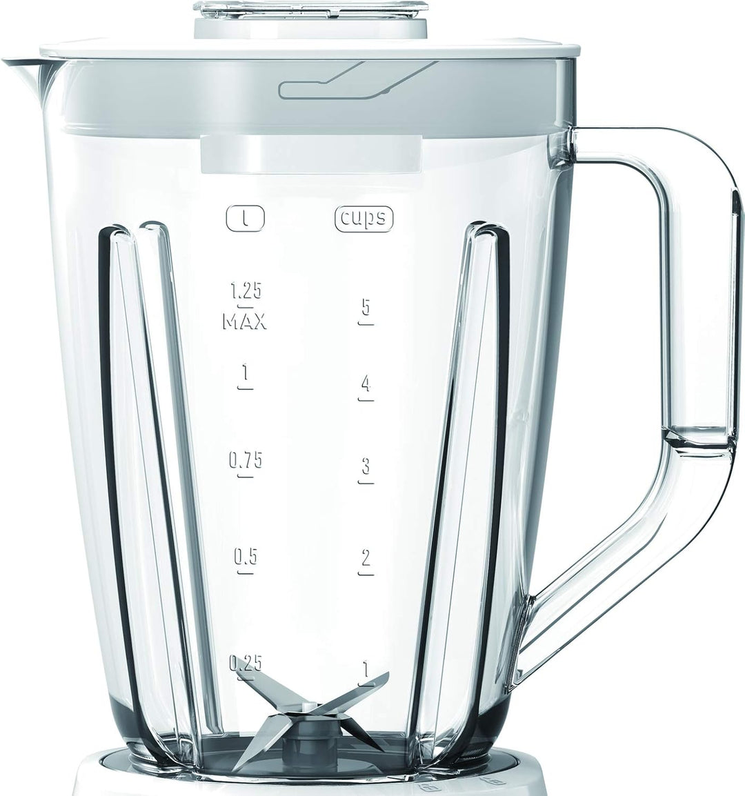 Tefal BlendForce II BL4201 Stabmixer, 1,25 l, 600 W, Weiss