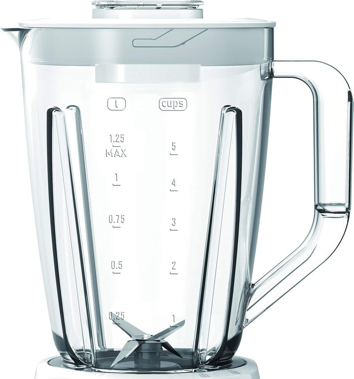 Tefal BlendForce II BL4201 Stabmixer, 1,25 l, 600 W, Weiss