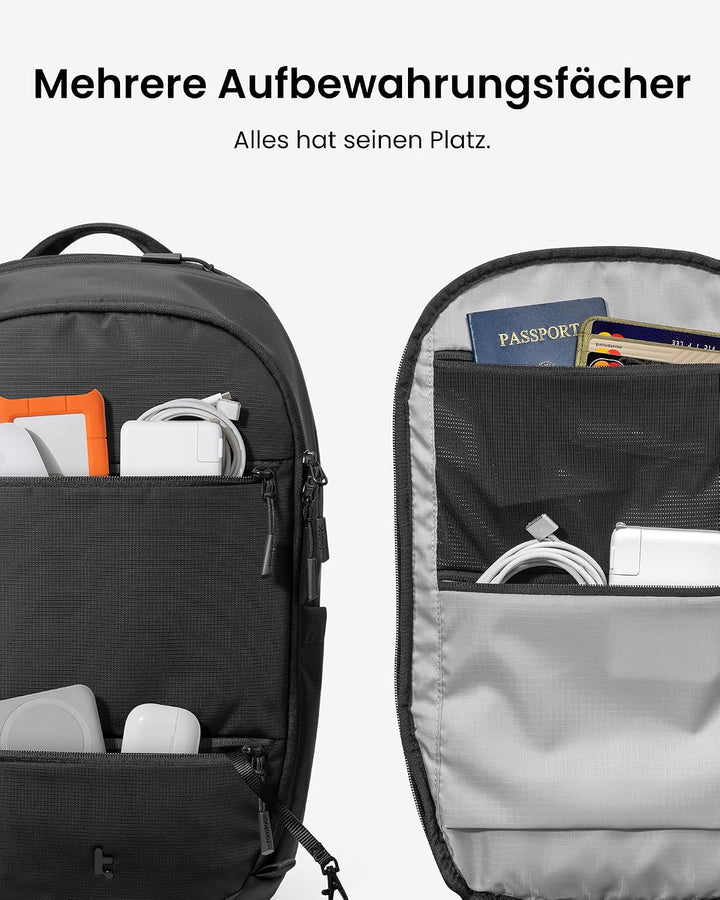 tomtoc Laptop Rucksack 26L, Business Rucksack Herren Damen mit Laptopfach für 15,6-16 Zoll Notebook,