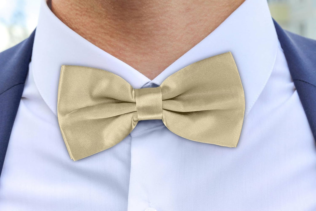 BomGuard Herren Fliege 10 er Set Stück, Schleife für Männer Anzug Damen Bowtie Einheitsgrösse 10x Be