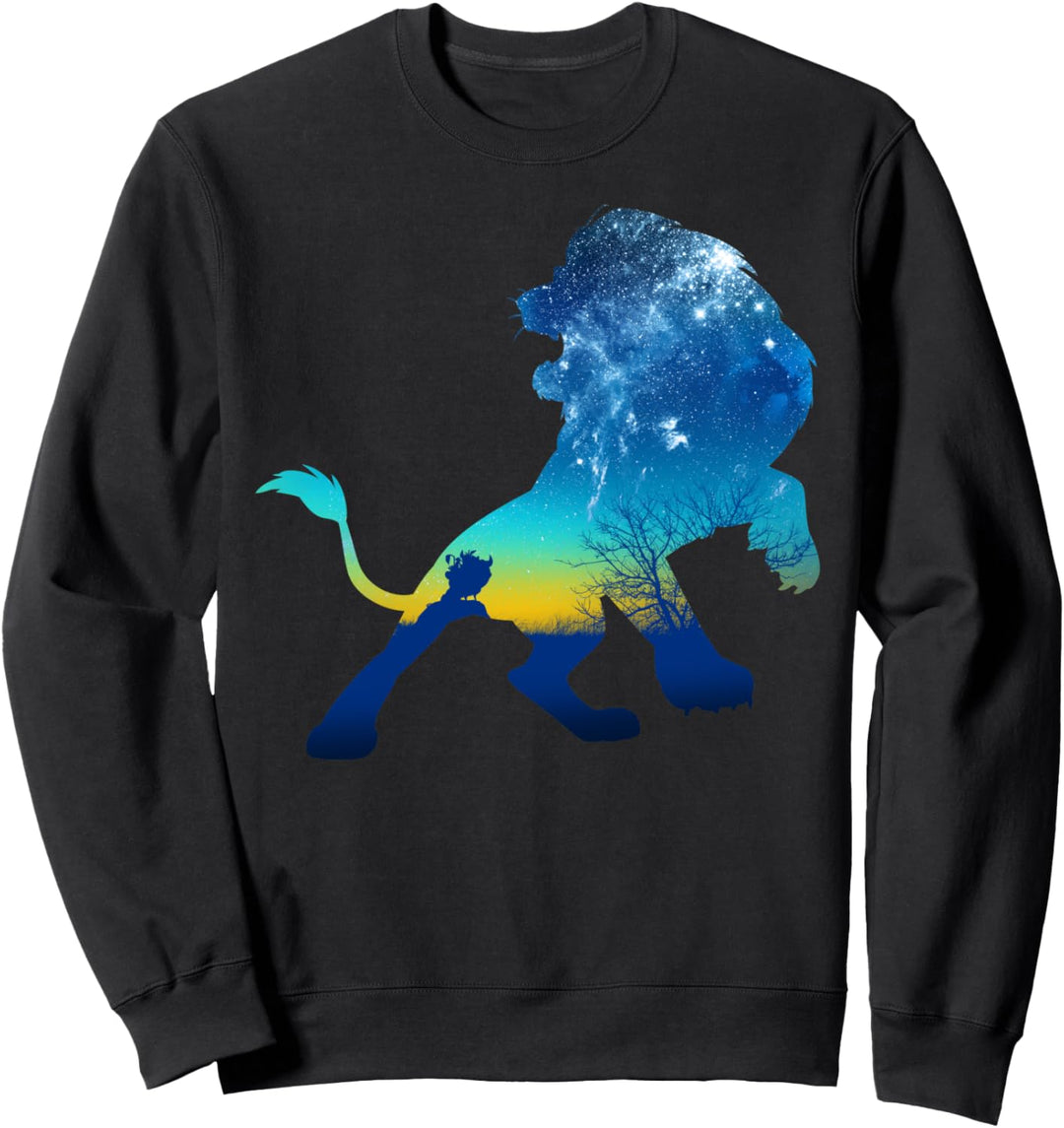 Disney Lion King Simba Sky Silhouette Sweatshirt