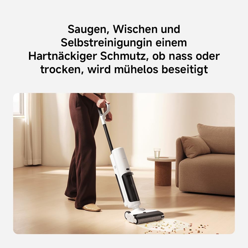 Xiaomi Truclean W20 Kabelloser 3-in-1 Nass-Trocken-Sauger, 15.000Pa Saugleistung, Selbstreinigung &