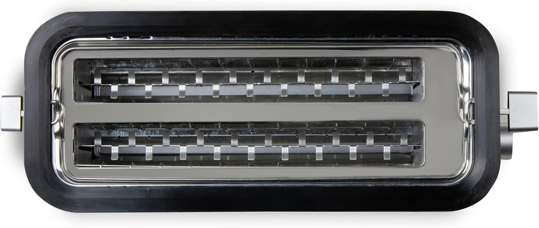 DOMO DO967T Toaster Langschlitz 4 Scheiben - 3 Funktionen: rösten, auftauen, abbrechen - 7 Temperatu