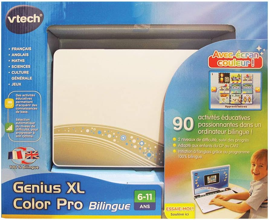 VTech 133845 Genius XL Color Pro zweisprachig Silber