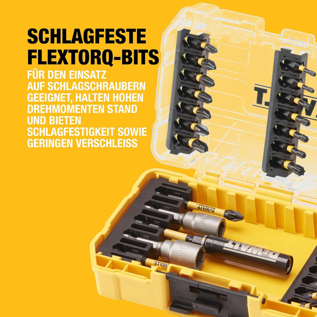 Juego de 33 piezas para atornillar FLEXTORQ