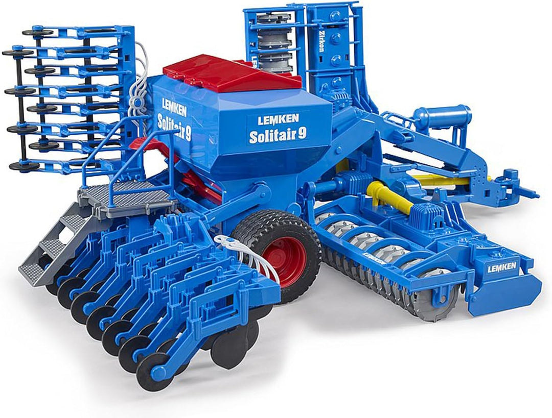 bruder 02026 - Lemken Solitair 9-1:16 Sämaschine Anhänger Bauernhof Landwirtschaft Traktor-Zubehör