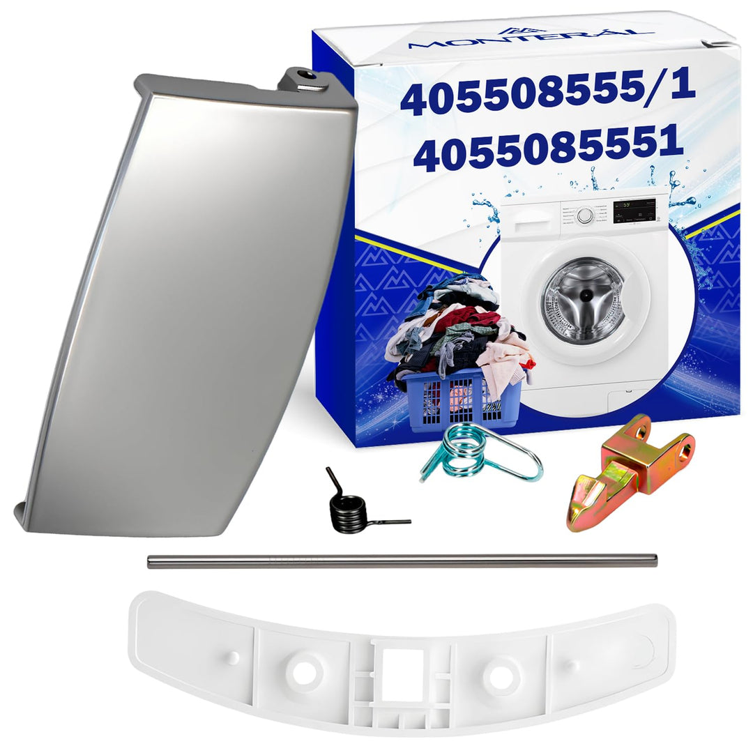 Waschmaschine Griff im Set mit dem Originalcode 405508555/1 4055085551 für Electrolux für AEG für Za