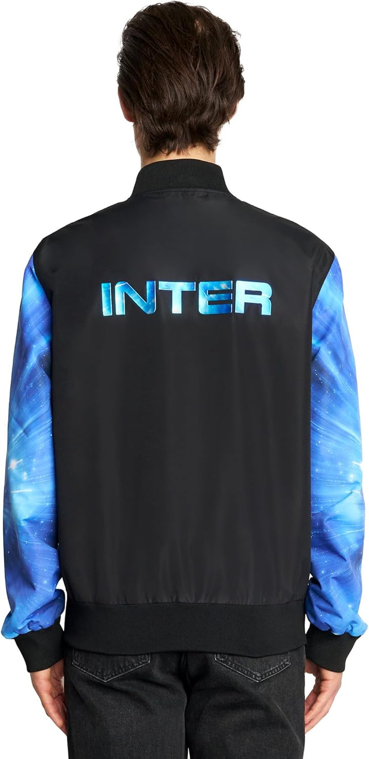 Inter Unisex Giacca Bomberjacke Galaxy L Schwarz, L Schwarz