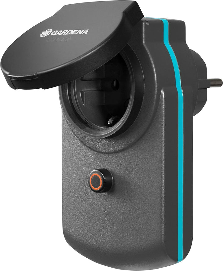 Gardena smart Power Zwischenstecker: Schaltbarer Verbindungsstecker & Smart Sensor, Standard, One Si