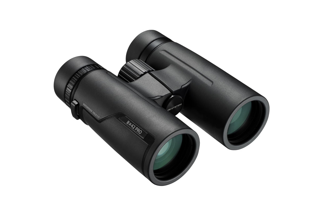 OM SYSTEM 8x42 PRO Fernglas, lichtstark, kontrastreich, robust, wasserdicht, beschlagfrei, schlankes