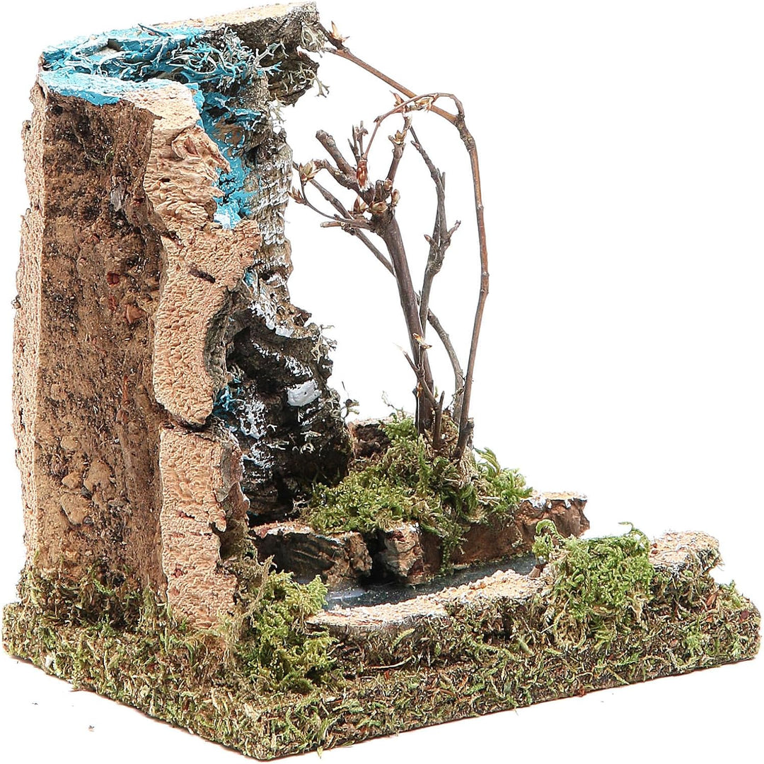 Holyart Wasserfall mit Fluss-Stück 13x12x10cm