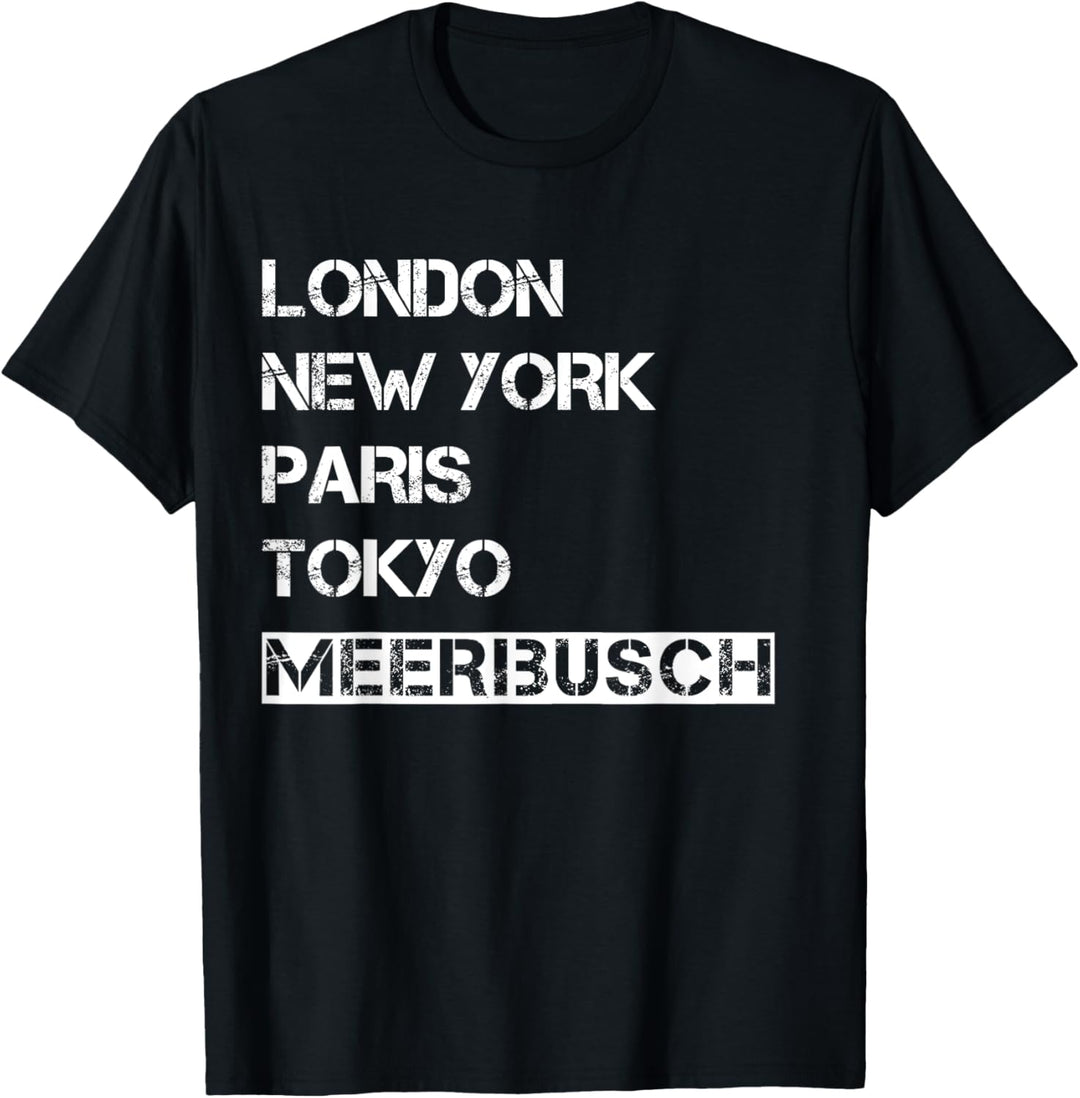 Meine Stadt! Geburtsort & Heimatliebe Meerbusch T-Shirt