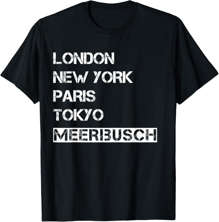 Meine Stadt! Geburtsort & Heimatliebe Meerbusch T-Shirt
