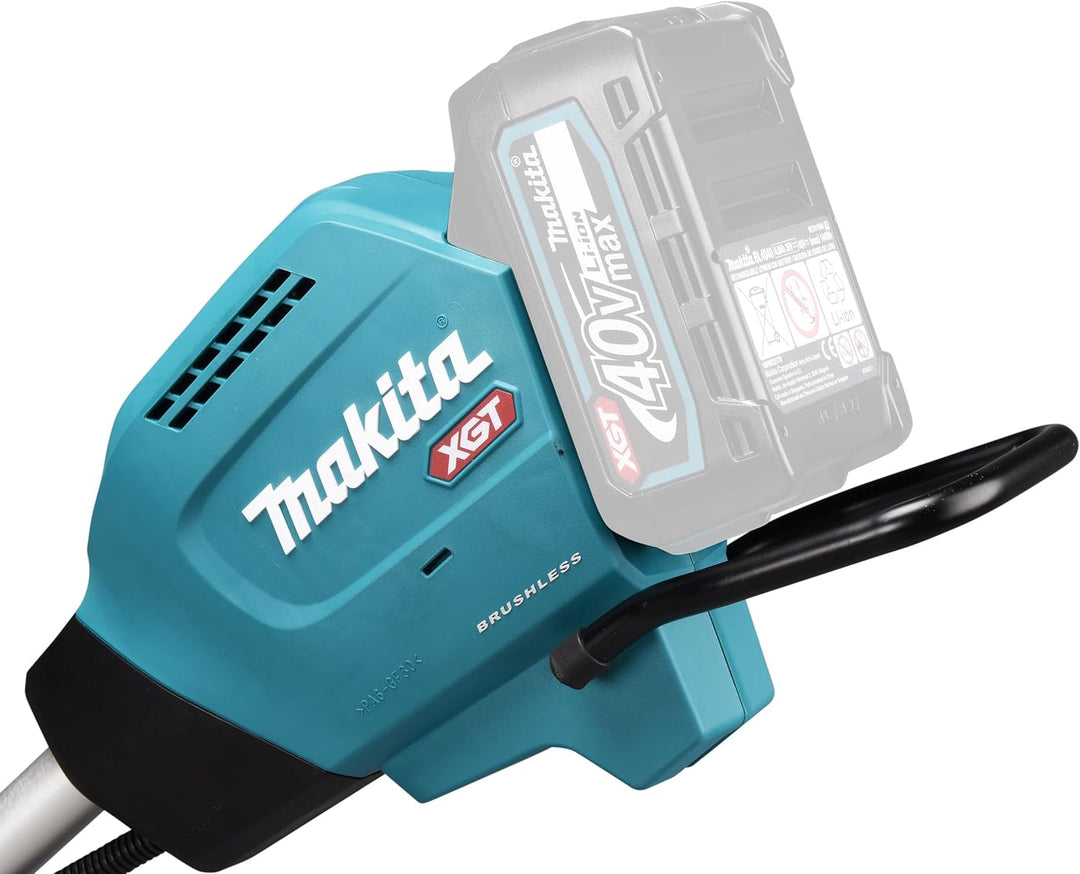 Makita UR002GZ01 Akku-Freischneider 40V max. Zweihandgriff (ohne Akku, ohne Ladegerät), Petrol