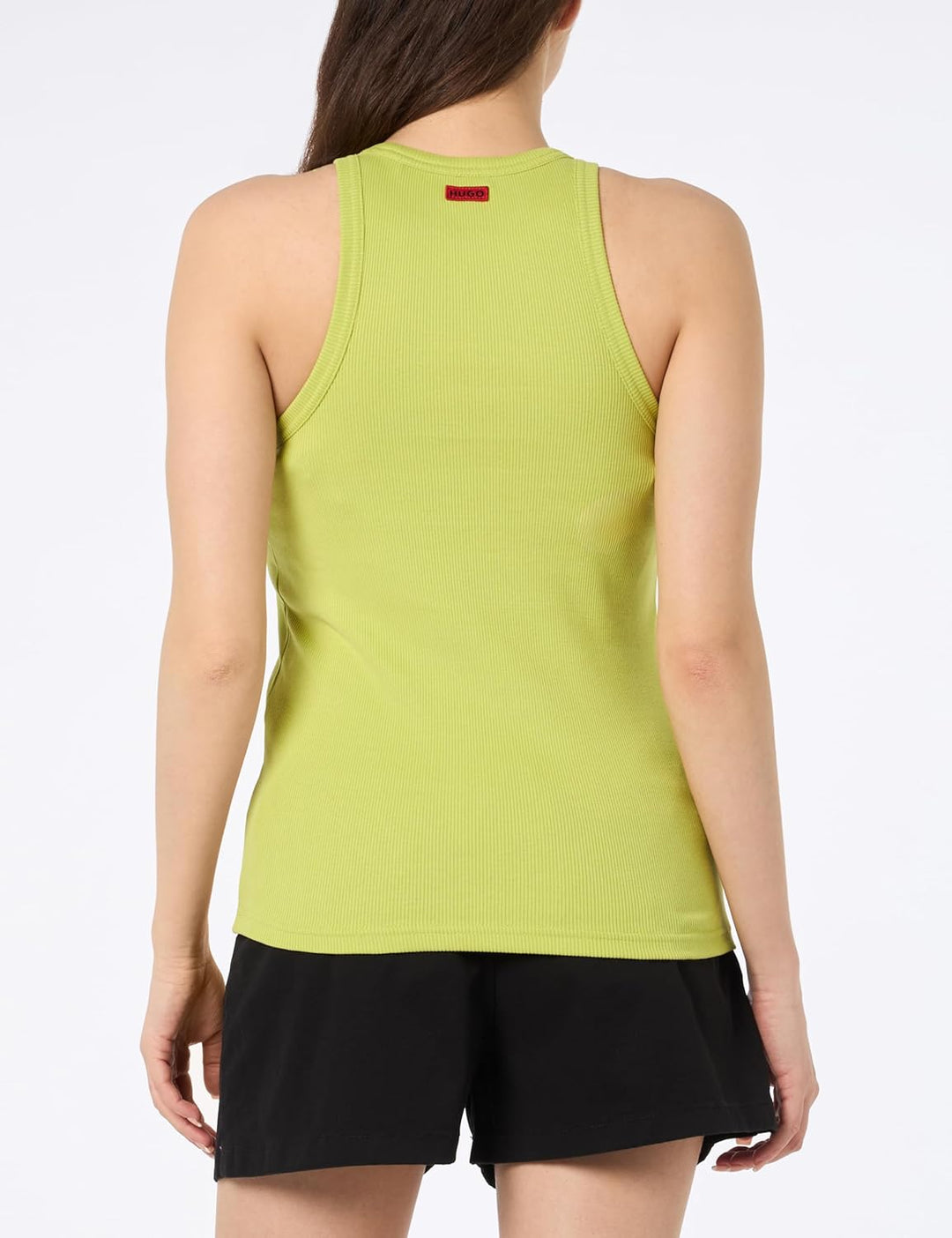 HUGO Damen Classic Tank Jersey_TOP XS Bright Green326, XS Bright Green326