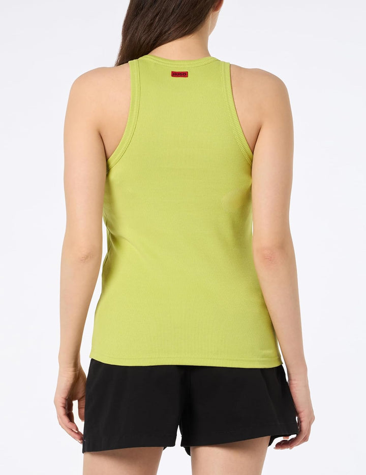 HUGO Damen Classic Tank Jersey_TOP XS Bright Green326, XS Bright Green326