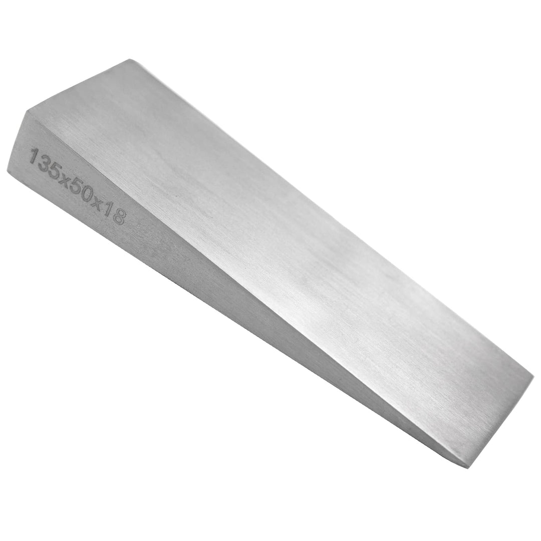 WEDO Edelstahl Flanschkeil,50 x 19 x 180mm,Keil für Rohrverschraubung,Schweisswerkzeug,Metallflansch