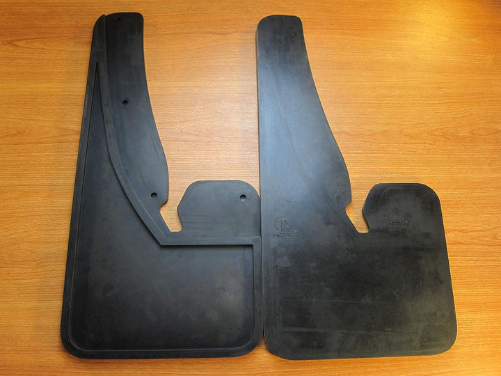 Mopar 2009-2018 Dodge RAM 1500 W/o Finder Flares Rear Rubber Splash Guards OEM