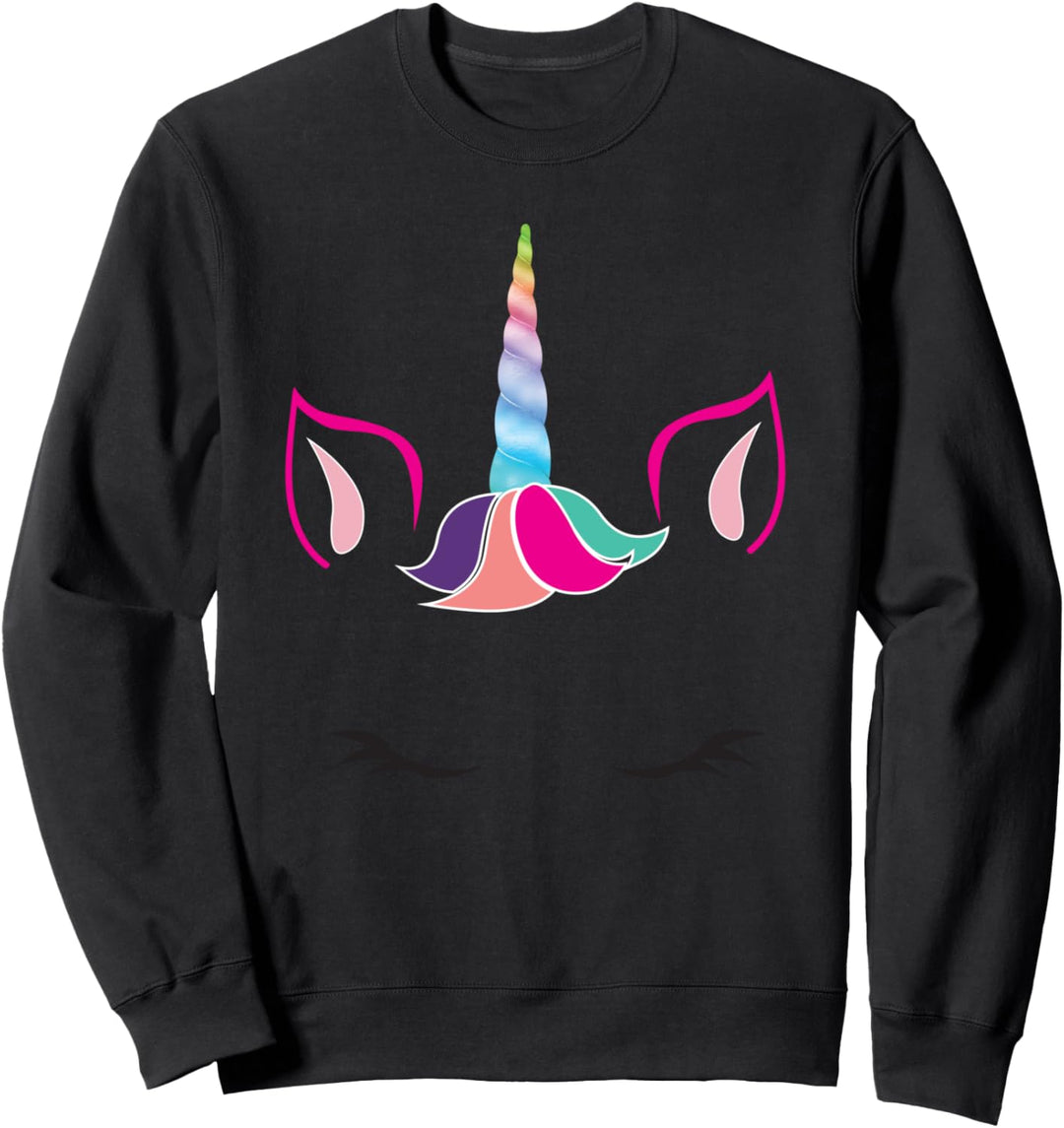 Unicorn Perfect Halloween Birthday Costume Funny Horse Sweatshirt