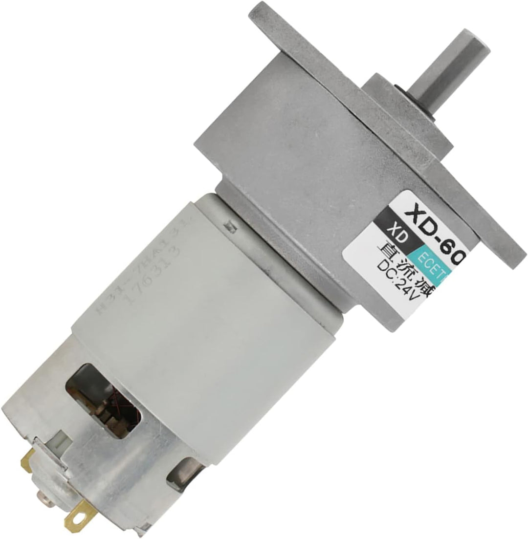 DC12V / 24V 35W Mini-DC-Getriebemotor Metall Geschwindigkeit einstellbar grossen Drehmoment Motor CW