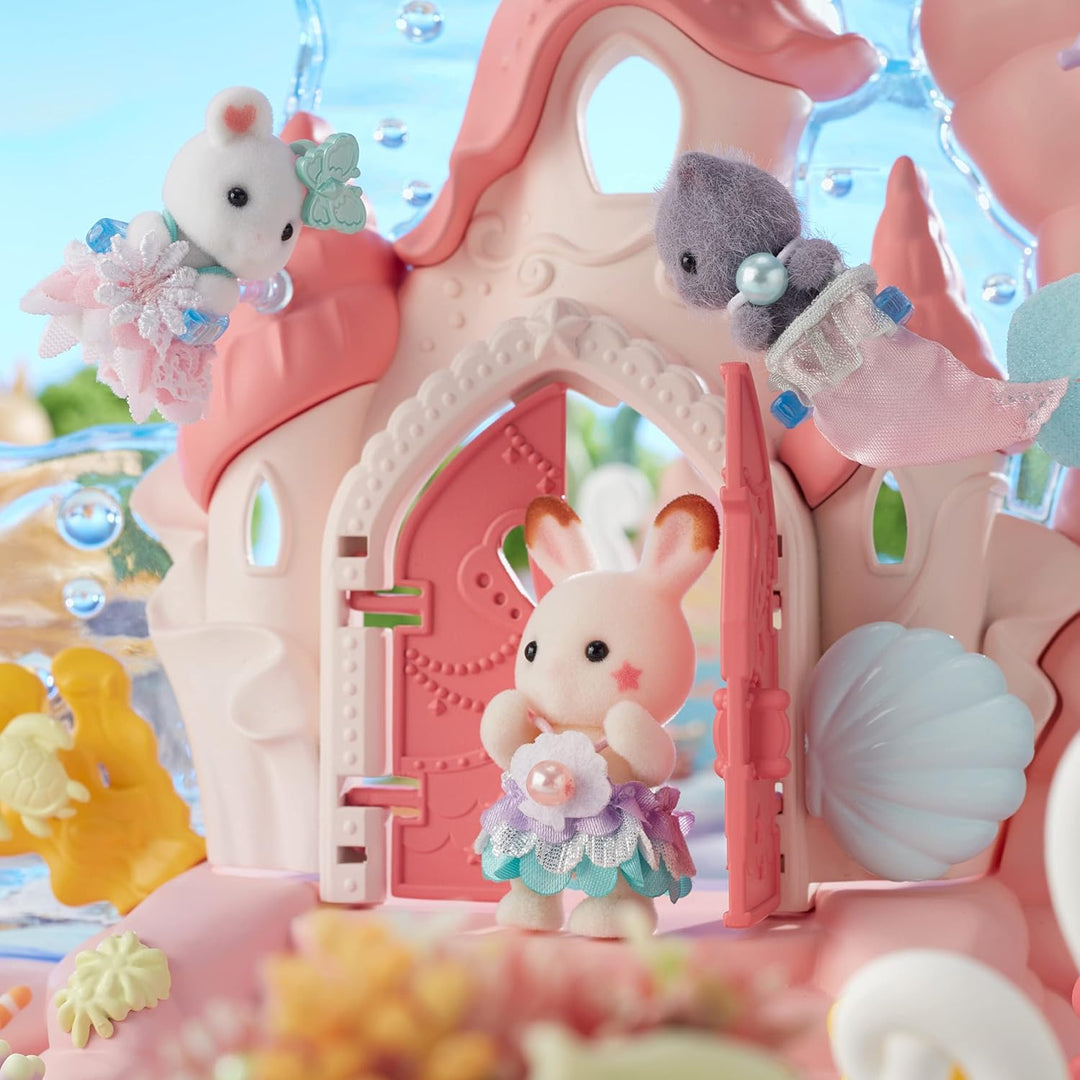 Sylvanian Families 5715 Baby Meerjungfrauen Schloss - Puppenhaus Spielset