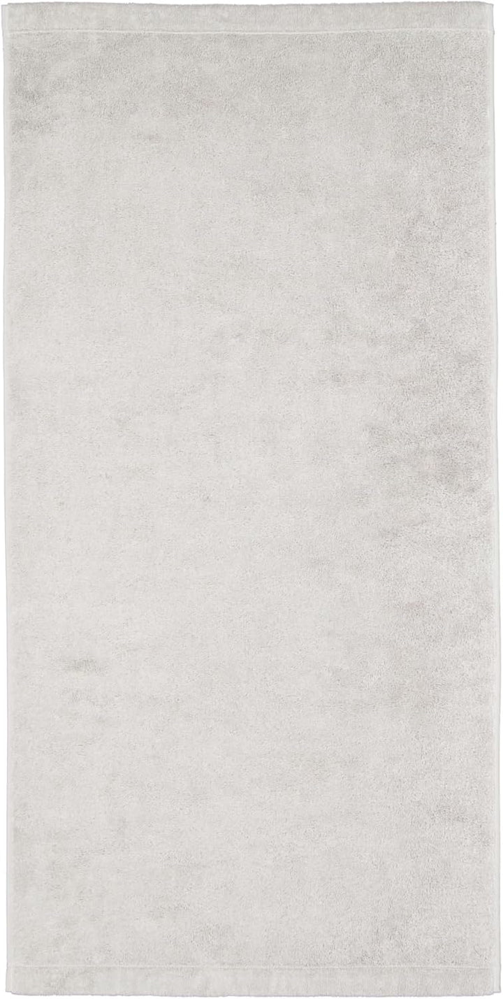 CAWÖ Home Handtücher Life Style Uni 7007 Platin - 705 Badetuch 100x160 cm, Badetuch 100x160 cm