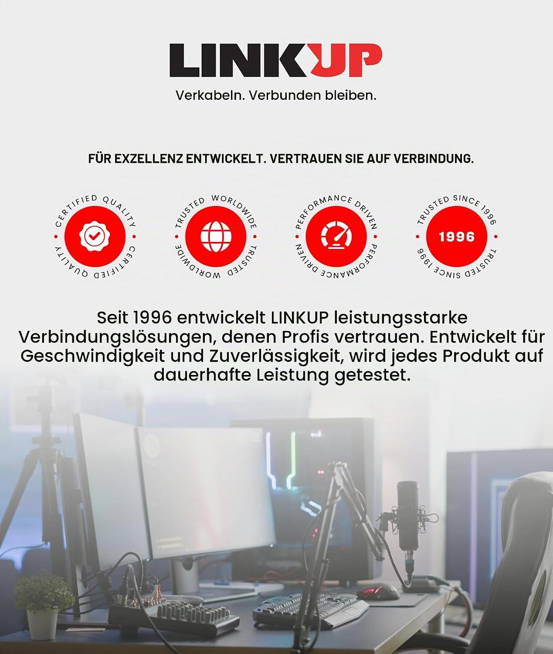 LINKUP - AVA5 PCIE 5.0 Riser-Kabel | RTX5090 RX9070 GPU Bereit | x16 128GB/s | FormD T1 &amp; PCIe 4.0 K