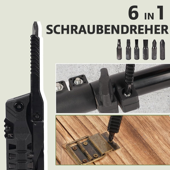 Geschenke Valentinstag für Männer Multitool Taschenmesser für Männer 21 in 1, Jahrestag Geburtstagsg
