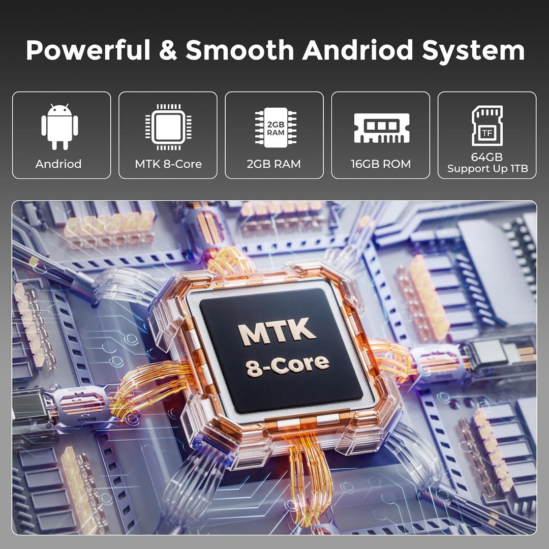 80 GB MP3-Player mit Bluetooth und WLAN, innioasis MP3-Player für Kinder mit Spotify, Spotify Kids,