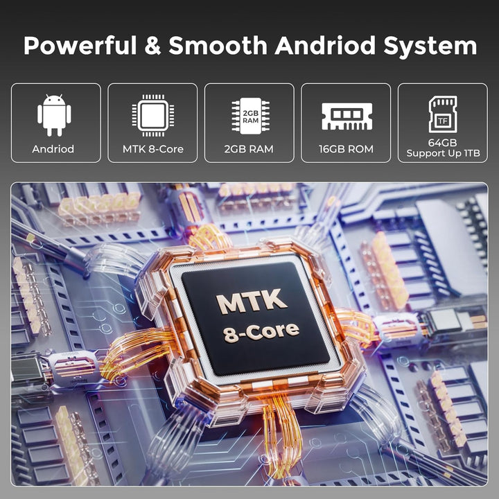 80 GB MP3-Player mit Bluetooth und WLAN, innioasis MP3-Player für Kinder mit Spotify, Spotify Kids,