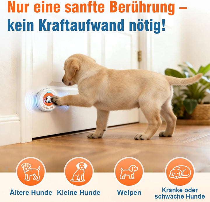 ChunHee Aufnahmeversion Katzenklingel/Hundeklingel Buzzer Hund Haustier Türglocken Sensor Berührt Wa