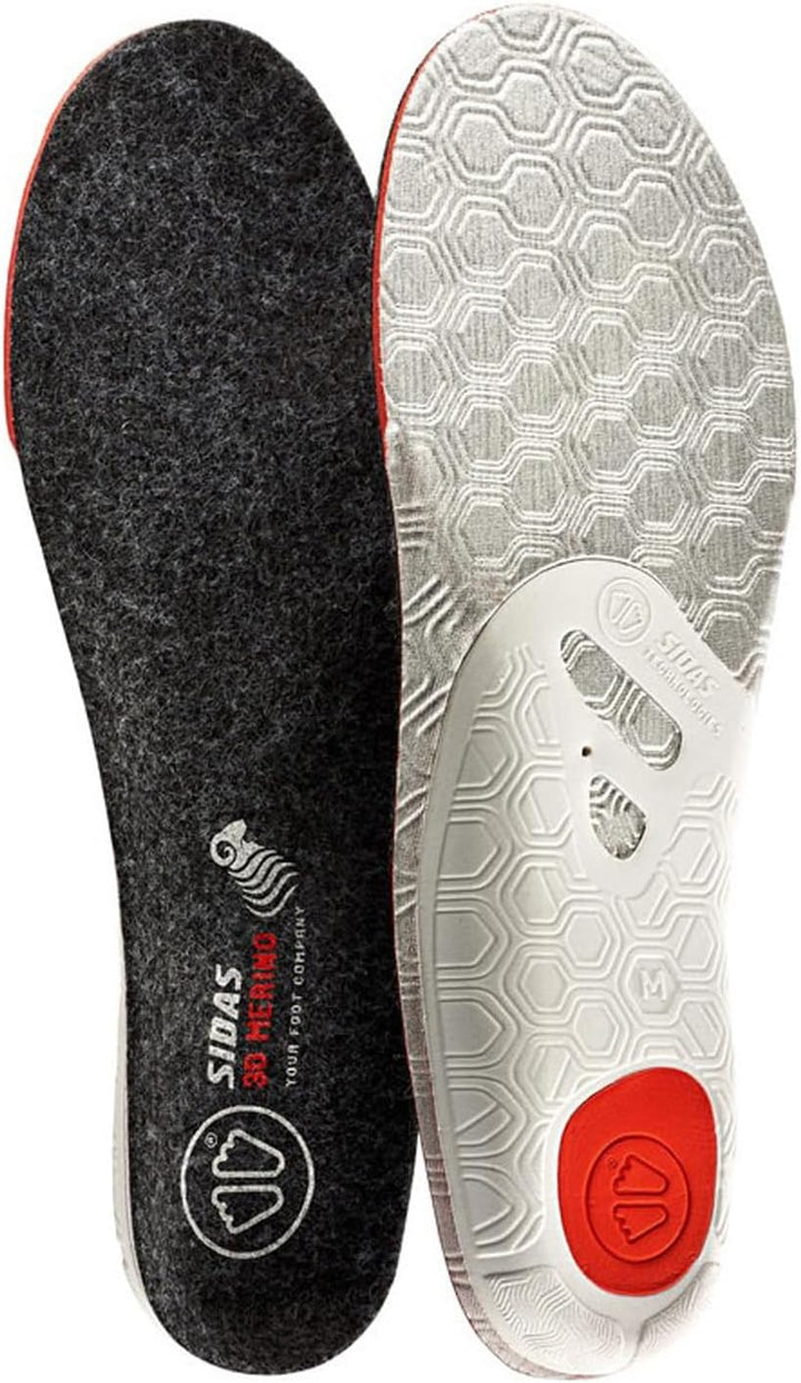 Sidas Winter 3D Merino Einlegesohle, XL, XL