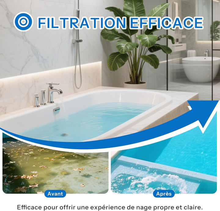 Hot Tub Ersatzfilter, kompatibel mit Vortex Spas ab 2016, VX30, Vortex Spa Camlock Filter, 2 Stück