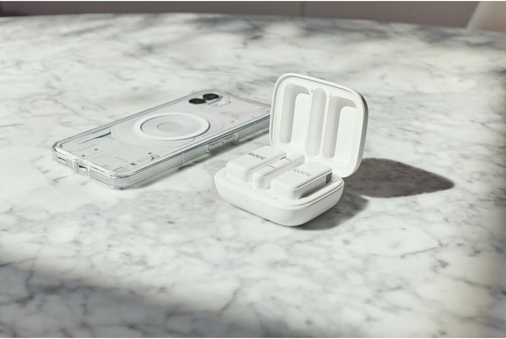 RØDE Wireless Micro - Kompaktes drahtloses Mikrofon, Zwei Mikrofone mit Ladekoffer für die Erstellun