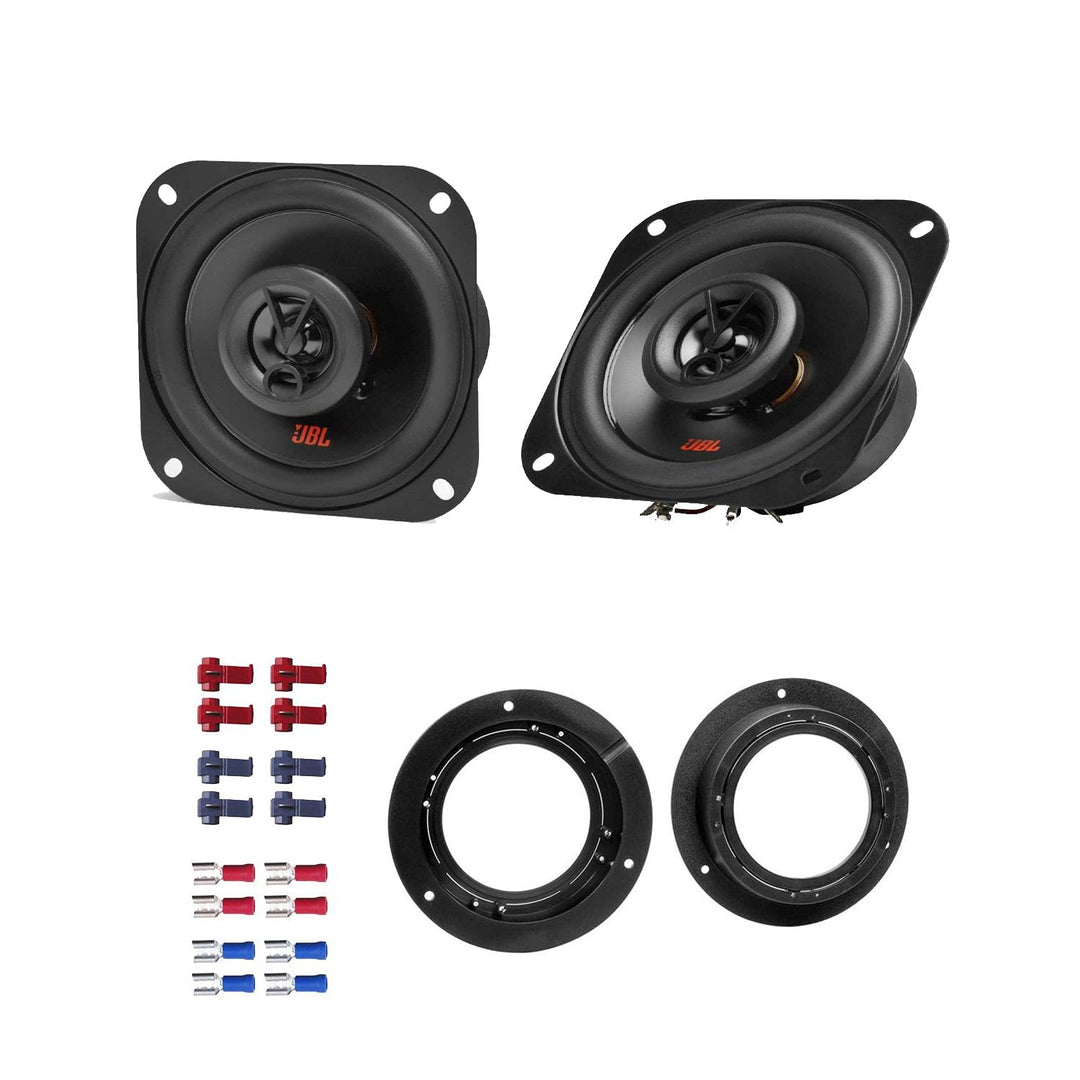 JBL Auto Lautsprecher Boxen Stage2 424 300 Watt 10 cm 2 Wege Koax passend für Mercedes A-Klasse W169