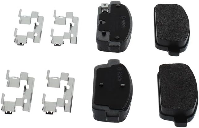 Bosch BP1661 Bremsbeläge - Hinterachse - ECE-R90 Zertifizierung - vier Bremsbeläge pro Set