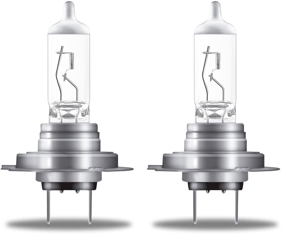 Osram Night Breaker Silver H7, +100% mehr Helligkeit, Halogen-Scheinwerferlampe, 64210NBS-HCB, 12V P