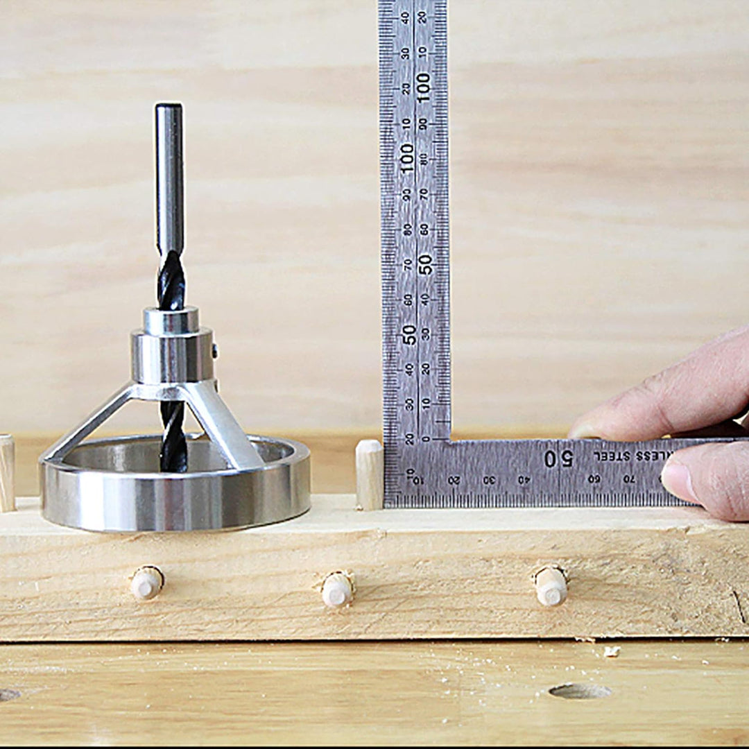 Bohrerführung Locher Bohrvorrichtung Holzbearbeitungssuchgerät Holzbearbeitungswerkzeug für die Holz