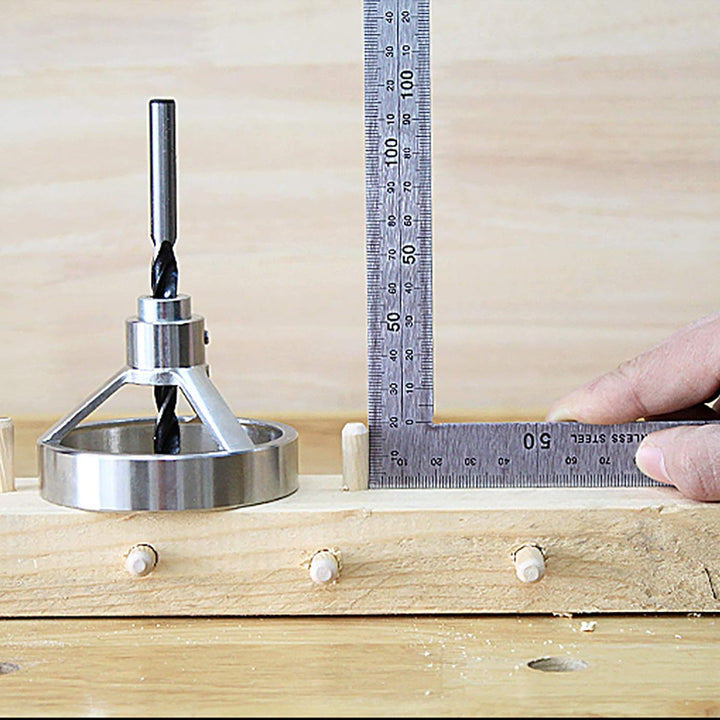 Bohrerführung Locher Bohrvorrichtung Holzbearbeitungssuchgerät Holzbearbeitungswerkzeug für die Holz