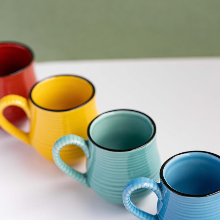 La Cafetière Espresso-Tassen, Keramik, 4er-Set