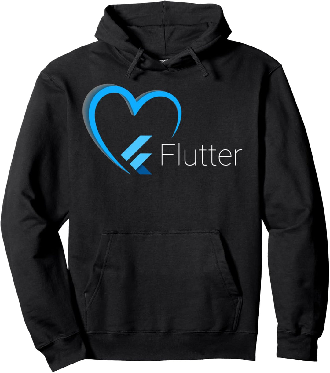 Ich liebe Flutter Pullover Hoodie