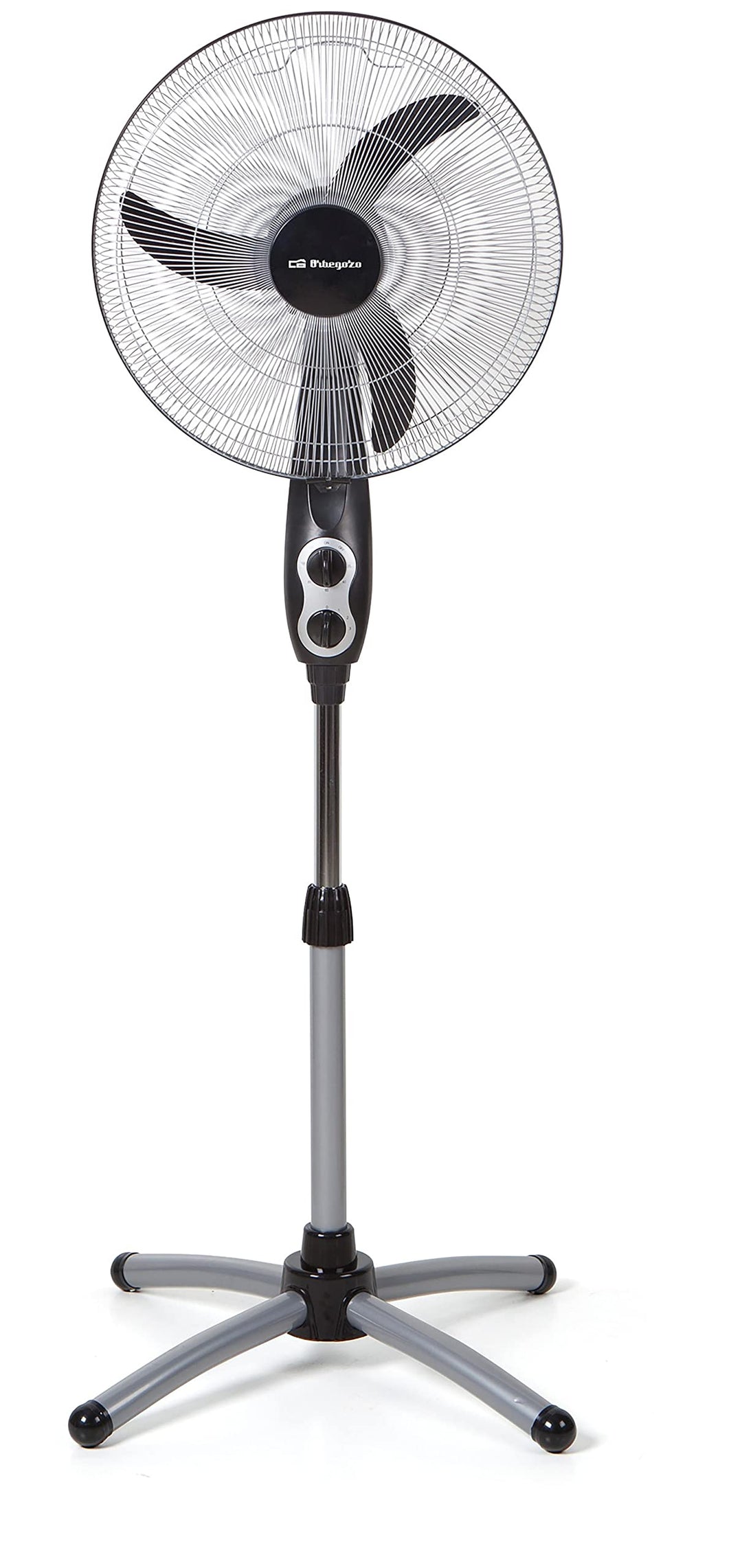 Orbegozo SF 0156 – Ovaler Standventilator, oszillierend, Leistung 60 W, 3 Geschwindigkeitsstufen, Du
