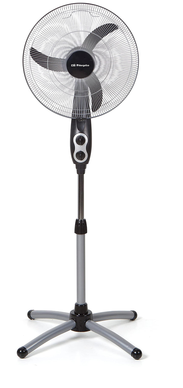 Orbegozo SF 0156 – Ovaler Standventilator, oszillierend, Leistung 60 W, 3 Geschwindigkeitsstufen, Du