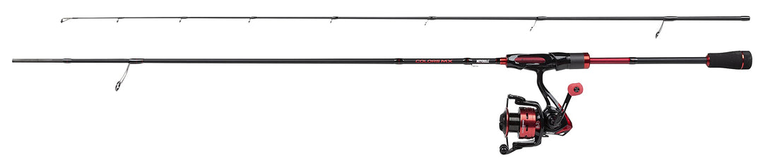 Mitchell Colors MX Spinnrute und Rolle Combo – Raubfisch-Spinnangel-Setup – Barsch, Forelle, Hecht,