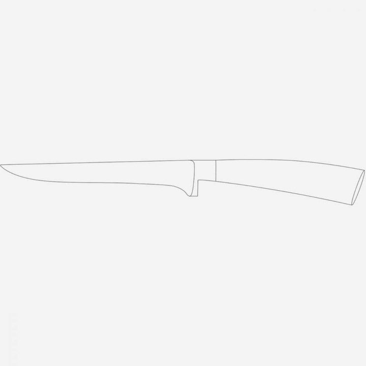 Van Berkel - Ausbeinmesser - Elegance Serie | Klingenlänge: 16 cm | Griff: Schwarz Glanz|*Blisterver