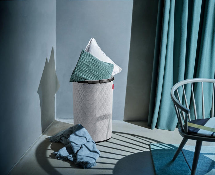 reisenthel Unisex Homebasket L Tasche L Rhombus Light Grey, L Rhombus Light Grey