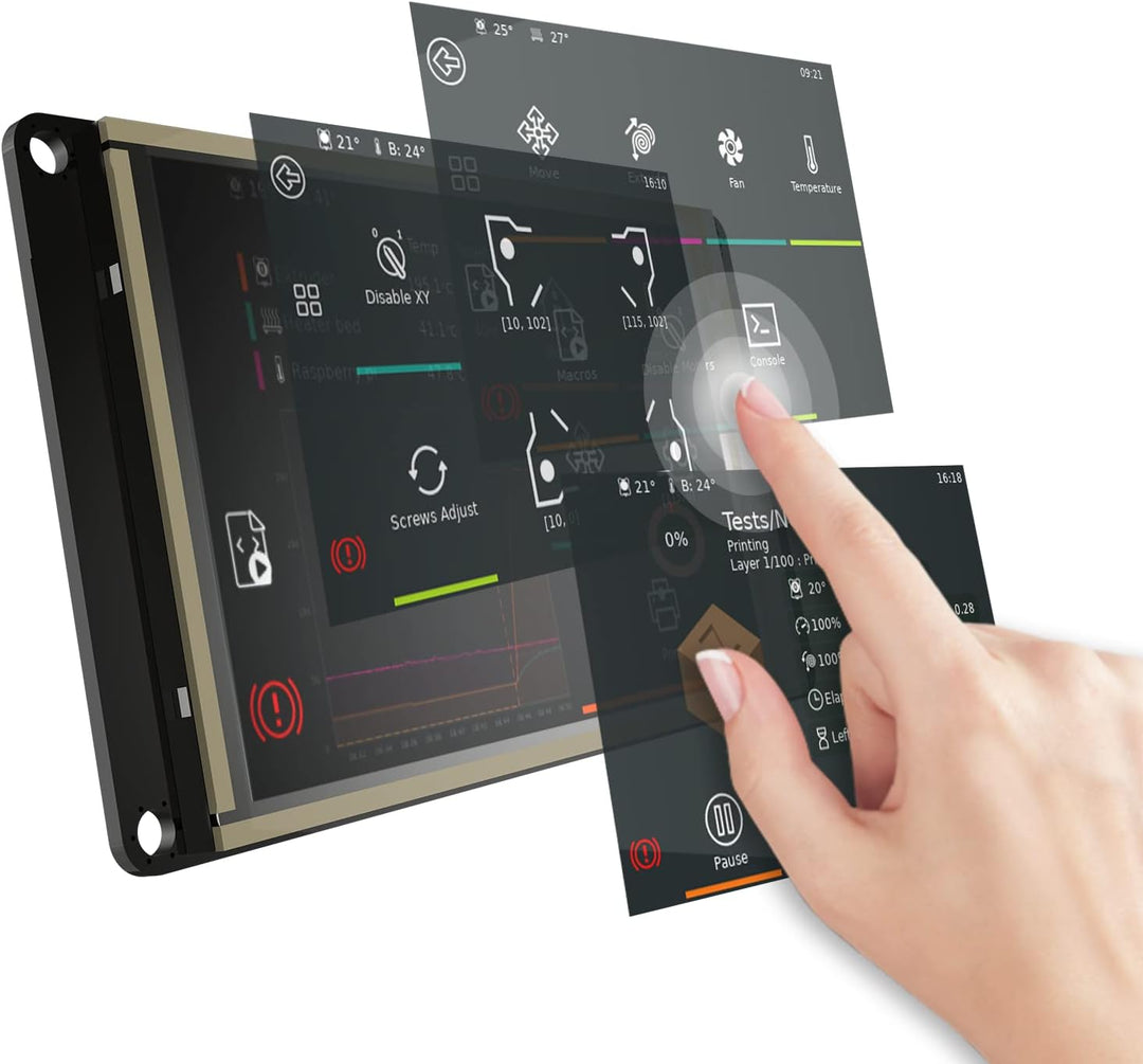BIGTREETECH TFT35 SPI V2.1 Graphic Smart Display Kompatibel mit BTT Manta M8P/M4P/M5P, Manta E3EZ St