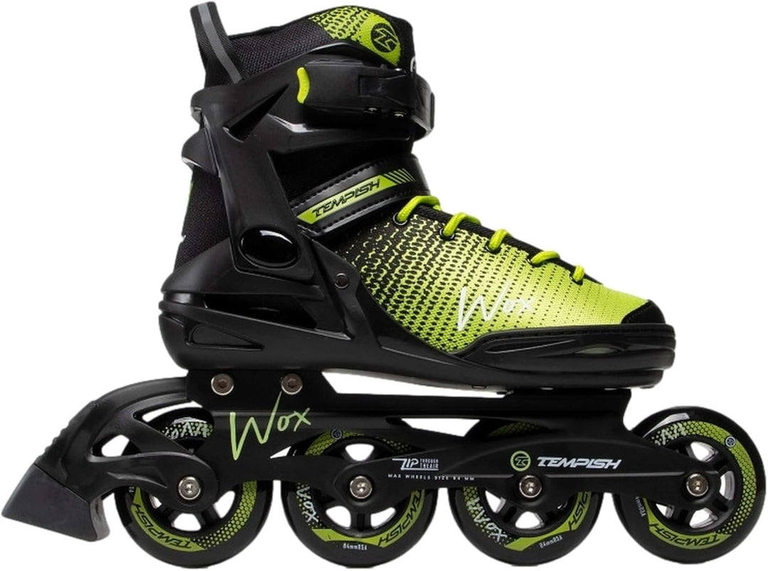 TEMPISH Herren Wox Inline Skates 45 schwarz - grün, 45 schwarz - grün