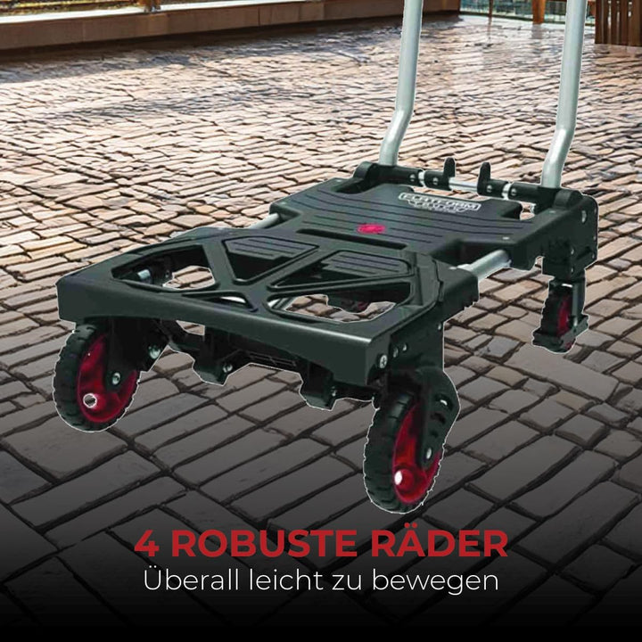 Magnacart 2-in-1 Sackkarre und Plattformwagen - Sackkarre Klappbar - Transportwagen Max. 137KG - Sac
